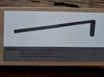 Nieuw! Blaufoss handdoekhouder, brushed gun metal, Doe-het-zelf en Verbouw, Ophalen of Verzenden, Nieuw, Rvs, Douche