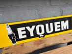 EYQUEM bougie oud reclamebord, Verzamelen, Merken en Reclamevoorwerpen, Reclamebord, Gebruikt, ., Ophalen of Verzenden