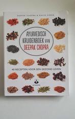 Ayurvedisch kruidenboek Deepak Chopra, Boeken, Ophalen of Verzenden, Zo goed als nieuw, Kruiden en Alternatief