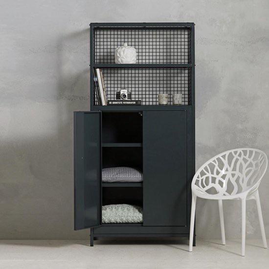 Steelux staken locker kast, Huis en Inrichting, Kasten | Boekenkasten, Zo goed als nieuw, Minder dan 100 cm, 25 tot 50 cm, Metaal
