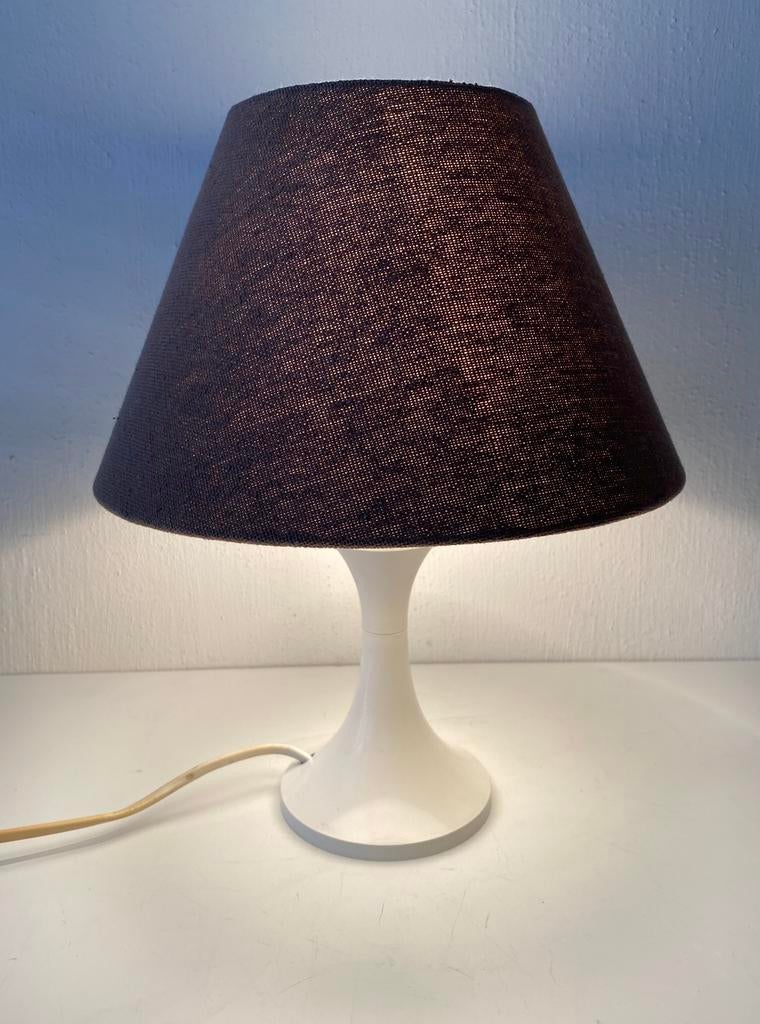 Hala Zeist tulpvoet lamp , jaren 70 Space Age, Huis en Inrichting, Lampen | Tafellampen, Space Age, Kunststof, Gebruikt, Hala