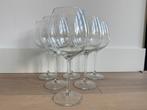6 wijnglazen. 23,5 cm hoog. Diameter 9 cm., Ophalen, Zo goed als nieuw, Overige typen