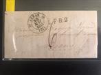 175 ARRAS 1835 + FRANCE PAR TOURNAY, Postzegels en Munten, Brieven en Enveloppen | Buitenland, Ophalen of Verzenden, Envelop