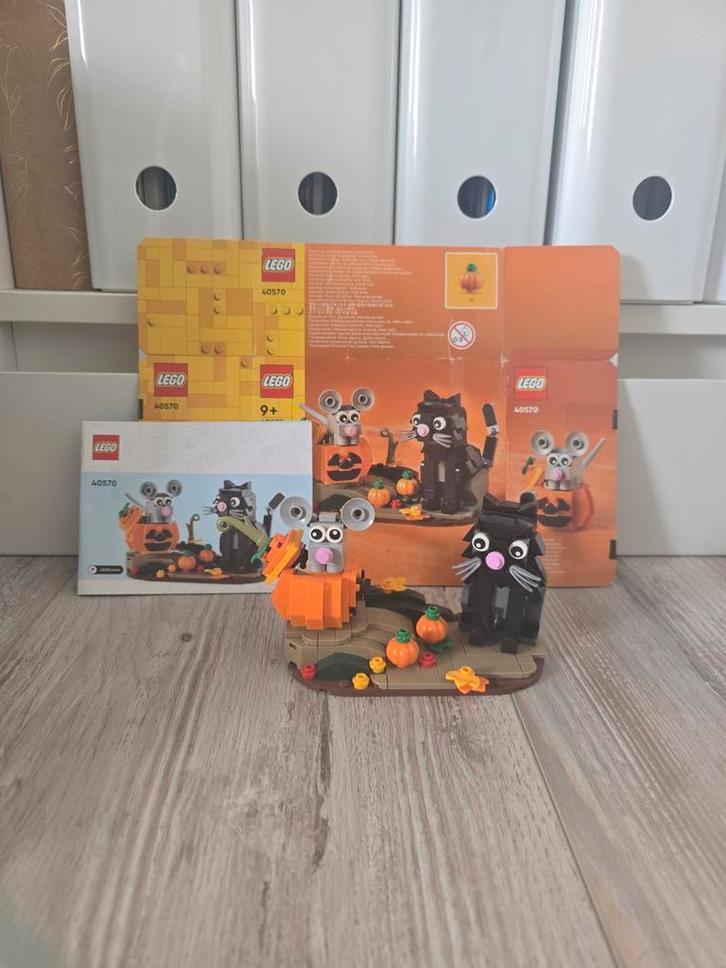 LEGO 40570 Halloween Kat en Muis - Complete Set, Kinderen en Baby's, Speelgoed | Duplo en Lego, Zo goed als nieuw, Lego, Complete set