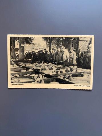Texel - Lammerenmarkt 1961 beschikbaar voor biedingen