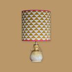 Unieke lampenvoet met handmade lampenkap, Ophalen, Nieuw