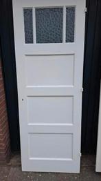 Jaren 30 stompe 4 vaks deur, Gebruikt, Minder dan 80 cm, Binnendeur, Minder dan 200 cm