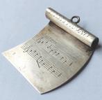 Zilveren medaille muziek vereniging Beethoven Utrecht 1883, Postzegels en Munten, Penningen en Medailles, Ophalen of Verzenden