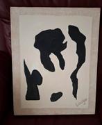 OLIEVERFSCHILDERIJ €25, Antiek en Kunst, Kunst | Schilderijen | Abstract, Ophalen of Verzenden