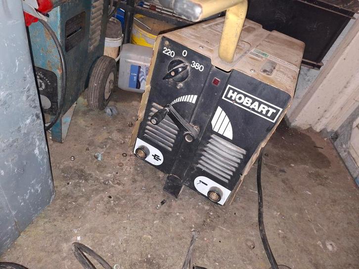 Oude Hobart Lasapparaat - Klassieker!, Doe-het-zelf en Verbouw, Gereedschap | Lasapparaten, Gebruikt, Elektroden, 150 tot 250 ampère
