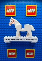 Lego Minifiguur / Poppetje 4493c01pb02 Paard / Horse., Ophalen of Verzenden, Zo goed als nieuw, Lego