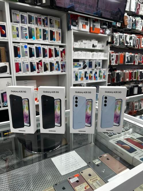Samsung Galaxy A35 128gb, Telecommunicatie, Mobiele telefoons | Samsung, Nieuw, 128 GB, Zwart, Ophalen of Verzenden