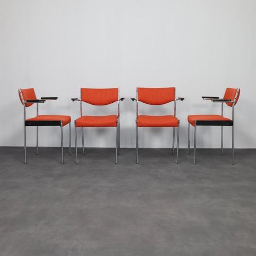 4x Dining Chair by Thereca, 1960s, Huis en Inrichting, Stoelen, Gebruikt, Vier, Ophalen