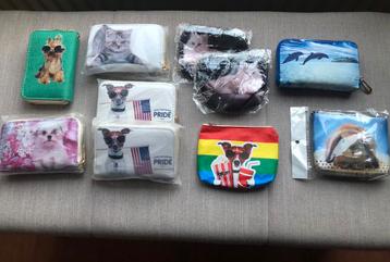 Partijtje leuke dierenportemonnees/portemonneetjes  beschikbaar voor biedingen