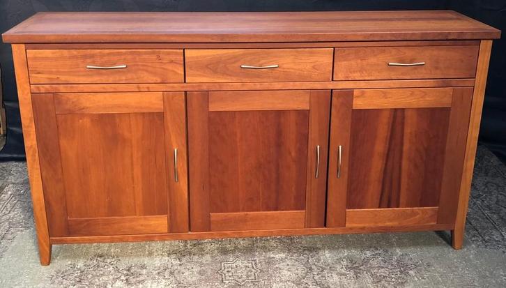 Houten Dressoir met Laden en Deuren, Huis en Inrichting, Kasten | Buffetkasten, Zo goed als nieuw, Minder dan 100 cm, 150 tot 200 cm