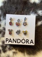 Pandora, Disney bedels: Stitch, Mickey & Minnie Mouse, Pandora, Ophalen of Verzenden, Zo goed als nieuw, 4 bedels of meer