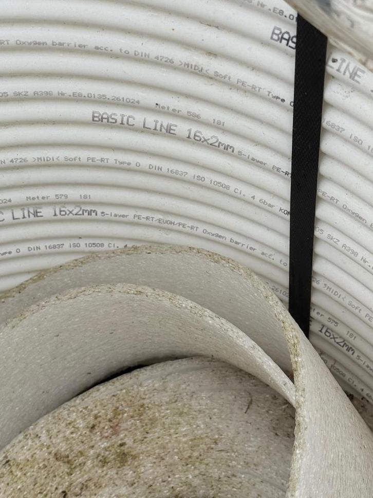 Nieuwe PE-RT buis 162 mm, Doe-het-zelf en Verbouw, Verwarming en Radiatoren, Nieuw, Overige typen, Minder dan 200 watt, Minder dan 30 cm