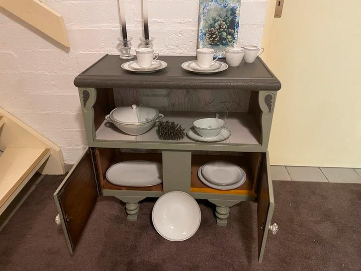 Compleet eet- en koffieservies Tirschenreuth, Antiek en Kunst, Antiek | Servies compleet, Ophalen of Verzenden