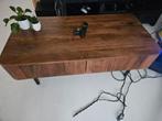 Salontafel met lades 120x60 houtkleur, Ophalen of Verzenden
