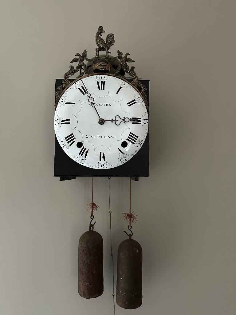 Comtoise Haantje schotelplaat i.z.g.st., Antiek en Kunst, Ophalen of Verzenden