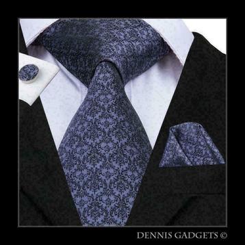 Dennis Gadgets: 100 % zijden stropdas ( 3 delig !! ) DG 3030 beschikbaar voor biedingen
