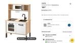 IKEA DUKTIG KINDERKEUKEN SPEELKEUKEN, Ophalen, Zo goed als nieuw, Hout, Speelkeuken