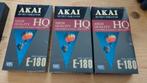 Akai high quality video banden nieuw in verpakking, Ophalen of Verzenden