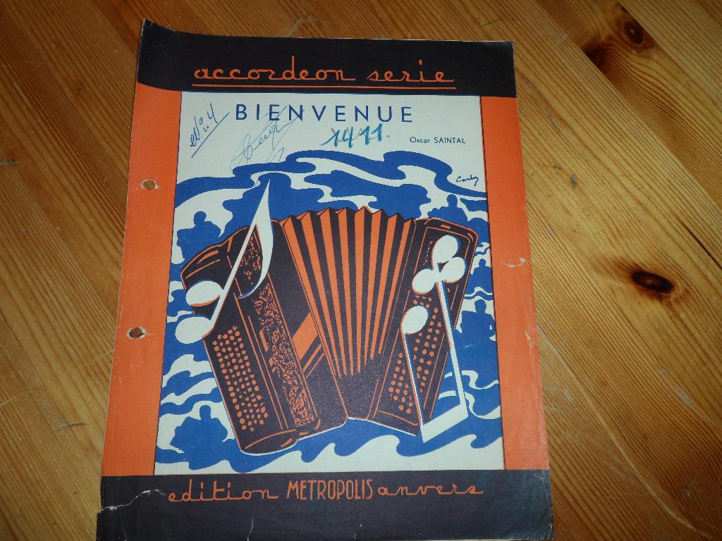 Bienvenue - oscar saintal, Gebruikt, Ophalen of Verzenden, Artiest of Componist, Populair