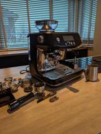 Sage Barista Pro black truffle ZGAN, garantie, veel extra's, Ophalen, Espresso apparaat, 10 kopjes of meer, Koffiebonen