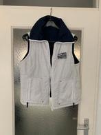 McGregor 2 kanten draagbaar bodywarmer Mt 44 wit/blauw, McGregor, Maat 42/44 (L), Zo goed als nieuw, Verzenden