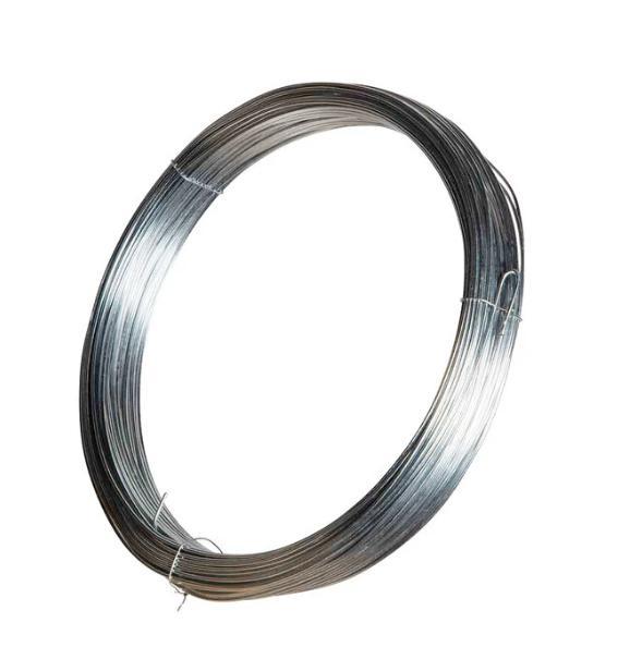 (M059) Garmix Spandraad 2.50mm 100m zwaar verzinkt, Tuin en Terras, Gaas en Draad, Zo goed als nieuw, Draad, 20 meter of meer