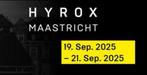 Hyrox Single Men Open zaterdag 20 september, Tickets en Kaartjes, Evenementen en Festivals, Eén persoon