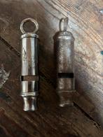 Antieke Militaire Fluitjes - Set van Twee, Antiek en Kunst, Ophalen of Verzenden