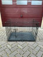 Flamingo Opvouwbare Hondenbench Mezo Zwart - 92x56x64 cm, Dieren en Toebehoren, Hondenhokken, Ophalen, Zo goed als nieuw, Minder dan 65 cm