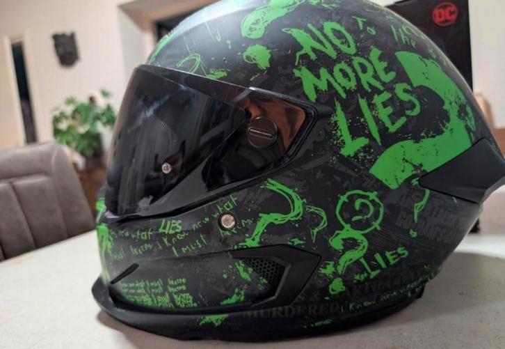 Ruroc AT4.0 The Riddler Motorhelm L/XL, Motoren, Kleding | Motorhelmen, Dames, Heren, Integraalhelm, Overige merken, Tweedehands