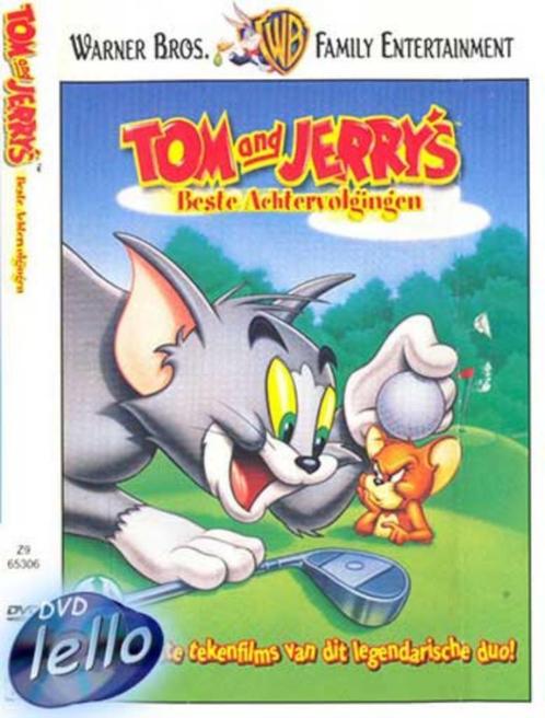 Tom & Jerry's Beste Achtervolgingen (Greatest Chases), Cd's en Dvd's, Dvd's | Tekenfilms en Animatie, Amerikaans, Tekenfilm, Alle leeftijden
