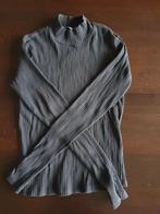 Donkergrijs shirt met turtle hals en lange mouwen.158-164, Meisje, Ophalen of Verzenden, Zo goed als nieuw, Shirt of Longsleeve
