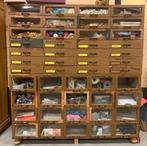 Oude ladekast met héél veel laadjes, Huis en Inrichting, Ophalen, Gebruikt, 100 tot 150 cm, 5 laden of meer