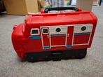 Chuggington opbergtrein met kleine treintjes, Ophalen of Verzenden, Zo goed als nieuw