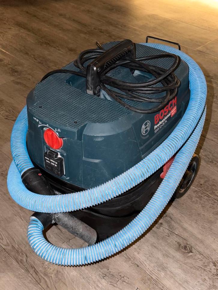 Bosch Blauw GAS 35 Professional nat en droog stofzuiger, Doe-het-zelf en Verbouw, Reinigingsmachines, Gebruikt, Waterstofzuiger