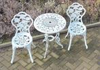 Leuk mooi bistro setje, Tuin en Terras, Tuinsets en Loungesets, Ophalen of Verzenden, Zo goed als nieuw, Overige materialen, 2 zitplaatsen