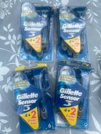 Gillette Sensor 3 wegwerpmesjes 4 plus 2 per pakjes 7 euro, Sieraden, Tassen en Uiterlijk, Uiterlijk | Gezichtsverzorging, Ophalen of Verzenden