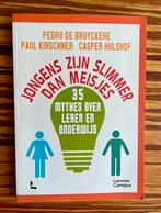 Jongens zijn slimmer dan meisjes Pedro de Bruyckere, Ophalen of Verzenden, Zo goed als nieuw