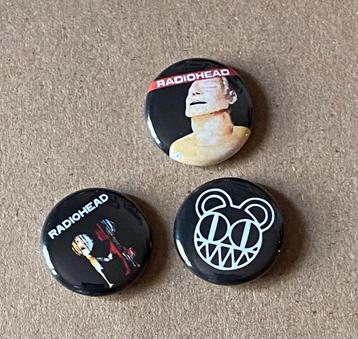 RADIOHEAD #1 buttons speldjes pins Thom Yorke the Bends beschikbaar voor biedingen