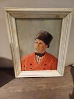 Oude Schilderij  op doek geschilderd, Antiek en Kunst, Ophalen