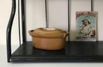 Kleine Franse paté pot karamel kleurige paté terrine, Antiek en Kunst, Antiek | Keukenbenodigdheden, Verzenden