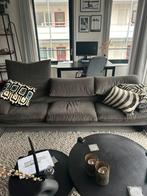 Design bank zwart grijs, Huis en Inrichting, Banken | Bankstellen, Ophalen, Gebruikt, Minder dan 75 cm, Design