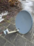 Satelliet schotel met ontvanger en muurbeugel, Ophalen, Gebruikt, (Schotel)antenne, Overige merken