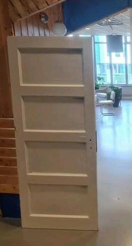 paneeldeur 4 facetten antiek jaren 30 beschikbaar voor biedingen