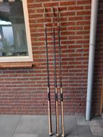 3 Schitterende 12ft Shimano Force Master Karperhengels., Watersport en Boten, Ophalen, Gebruikt, Werphengel